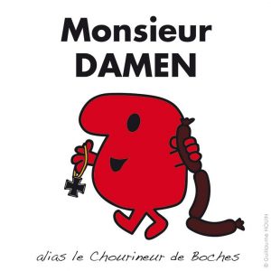 Monsieur DAMEN - Carte postale En Trépassant par la Lorraine
