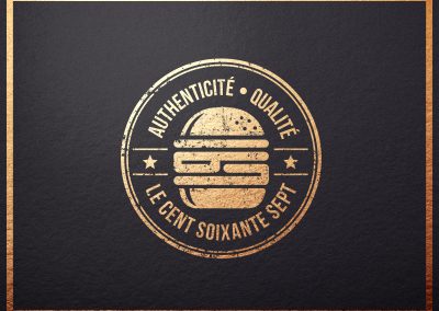 Création de Logo pour 167 Burger restaurant - 54 - Nancy