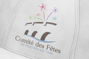 Création de logo pour le Comité des Fêtes de Blainville-sur-l'eau - 54 - Lorraine