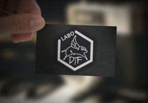 Création du logo pour le Labo DTF collectif d'artistes à Nancy, plasticiens et sculpteurs