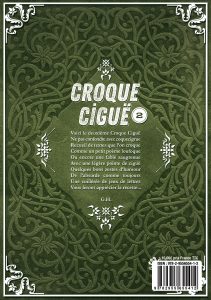 Croque Ciguë N°2 recueil de poésie par Guillaume HOUIN