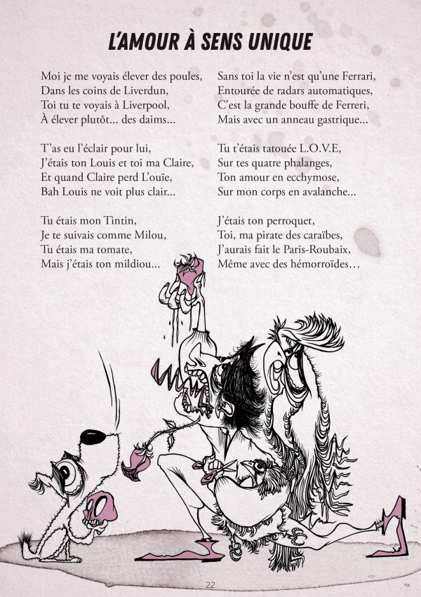 Croque Ciguë N°3 recueil de poésie par Guillaume HOUIN