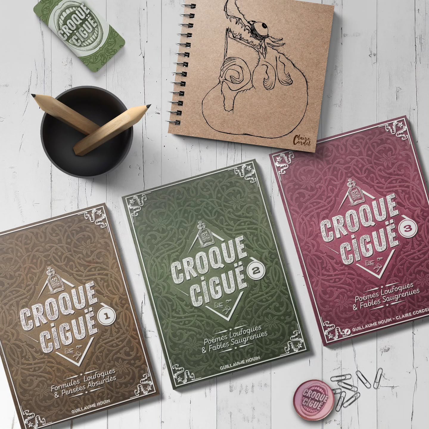 CROQUE CIGUË 1,2 et 3